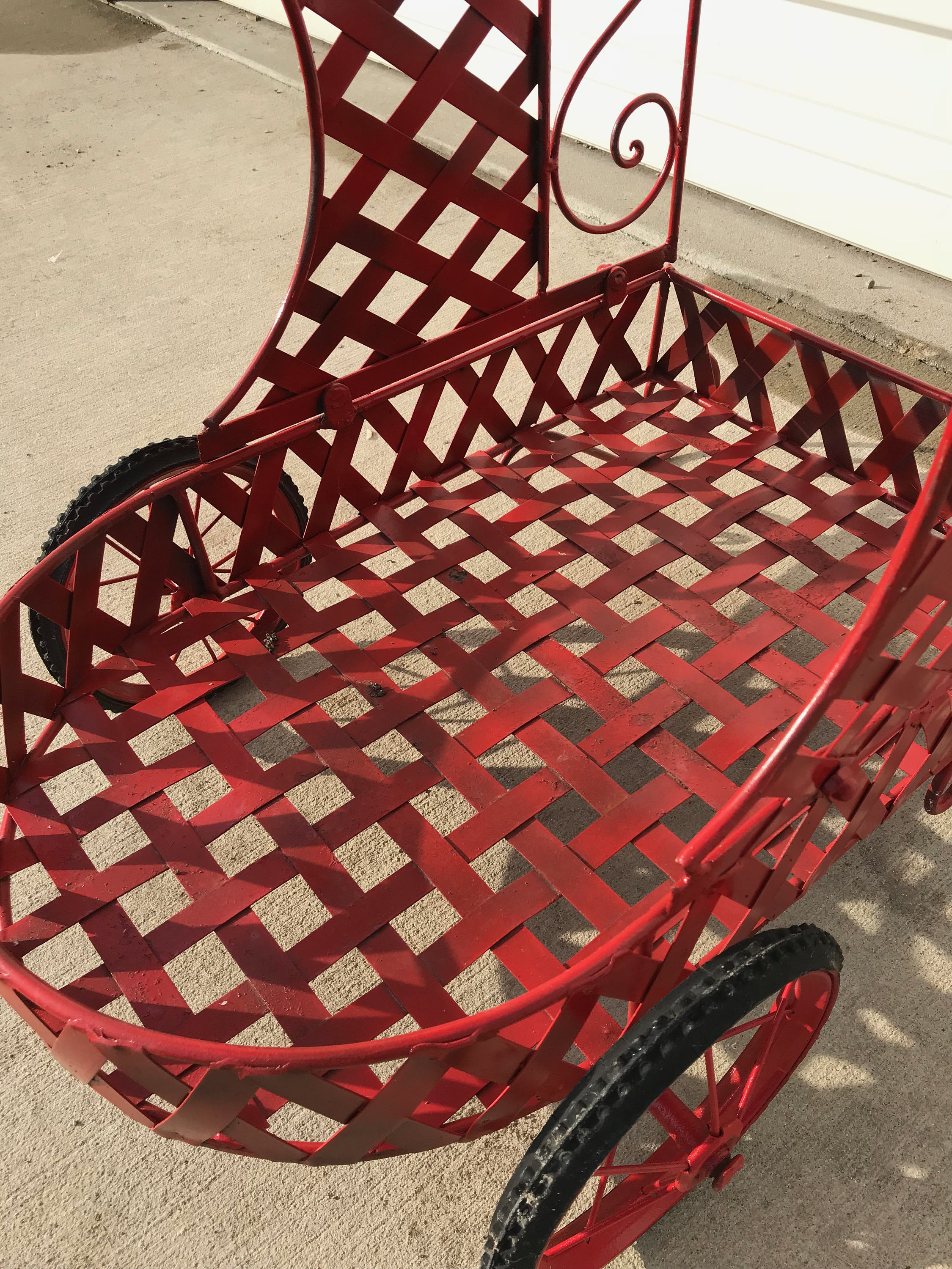 outdoor tea carts with wheels on Tea Cart Patio Set Bar Party Decor Outdoor Pool Furniture Lounge Mid Century Modern Wrought Balcony Garden Antique Planter Red Shabby Chic