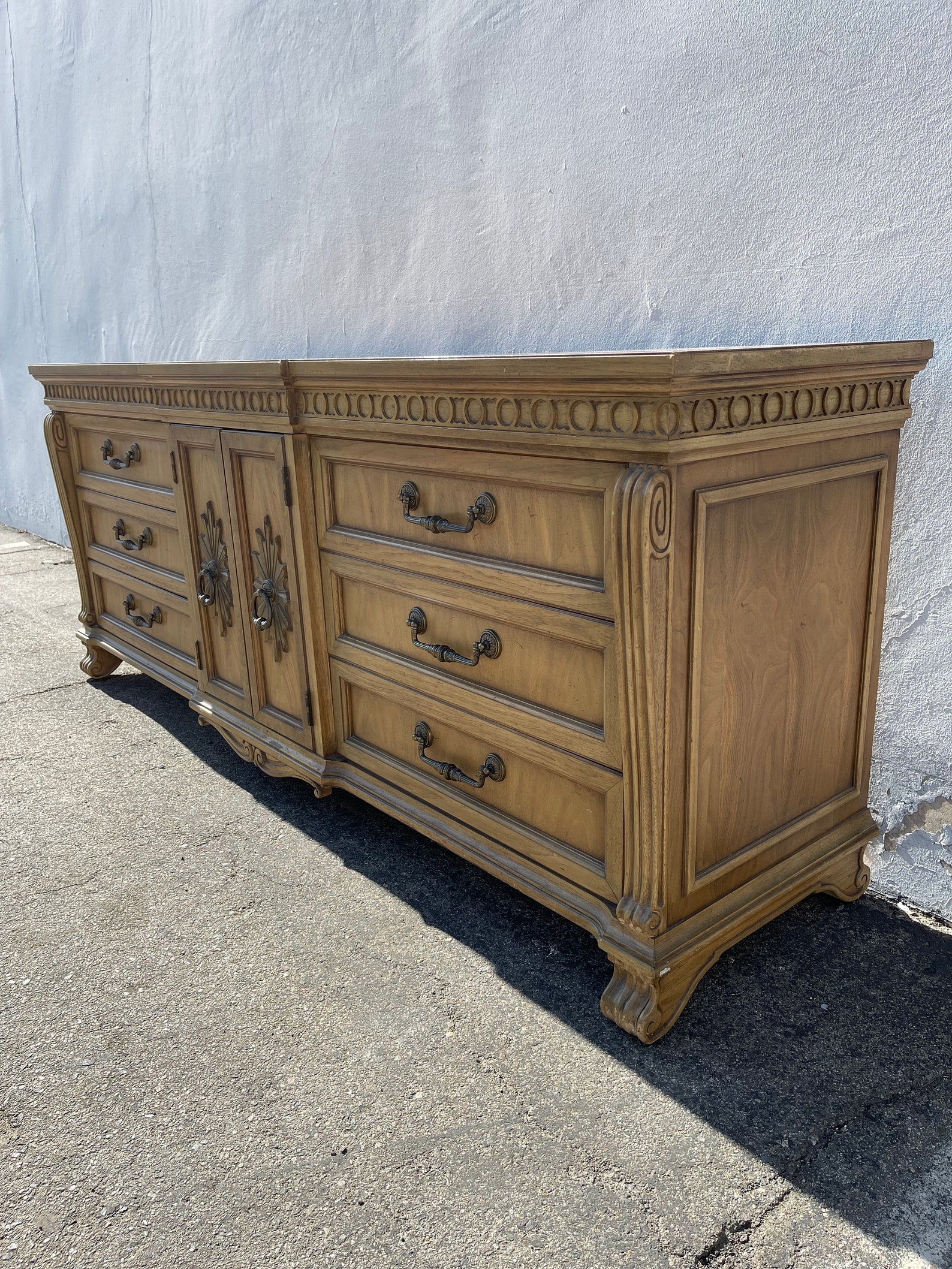 Antique Dresser Thomasville Tv Stand Sideboard Etsy