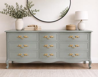 French Provincial Dresser Serpentine - Vintage Drexel Refinished to Order