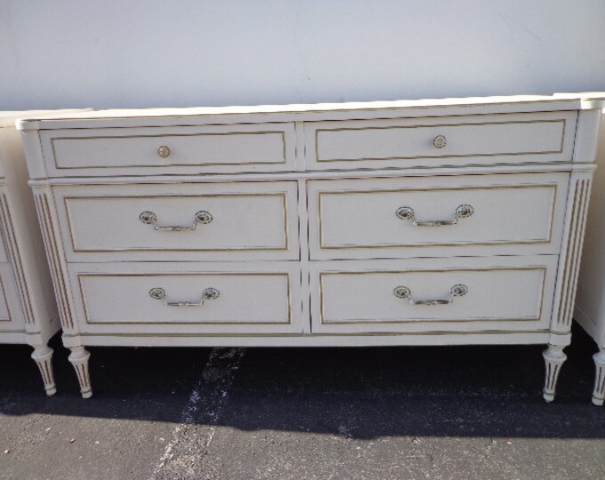 Vintage Thomasville Dresser Regency French Provincial Mid Century