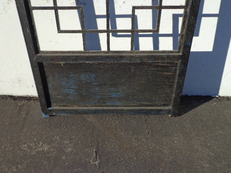 Headboard Wall Panel Screen Bed Chinoiserie Ming Century Asian Etsy