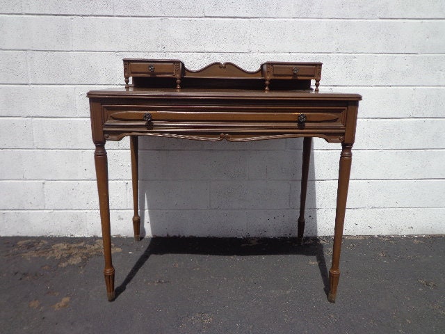 Desk Antique Table Vintage Regency French Provincial Writing Set