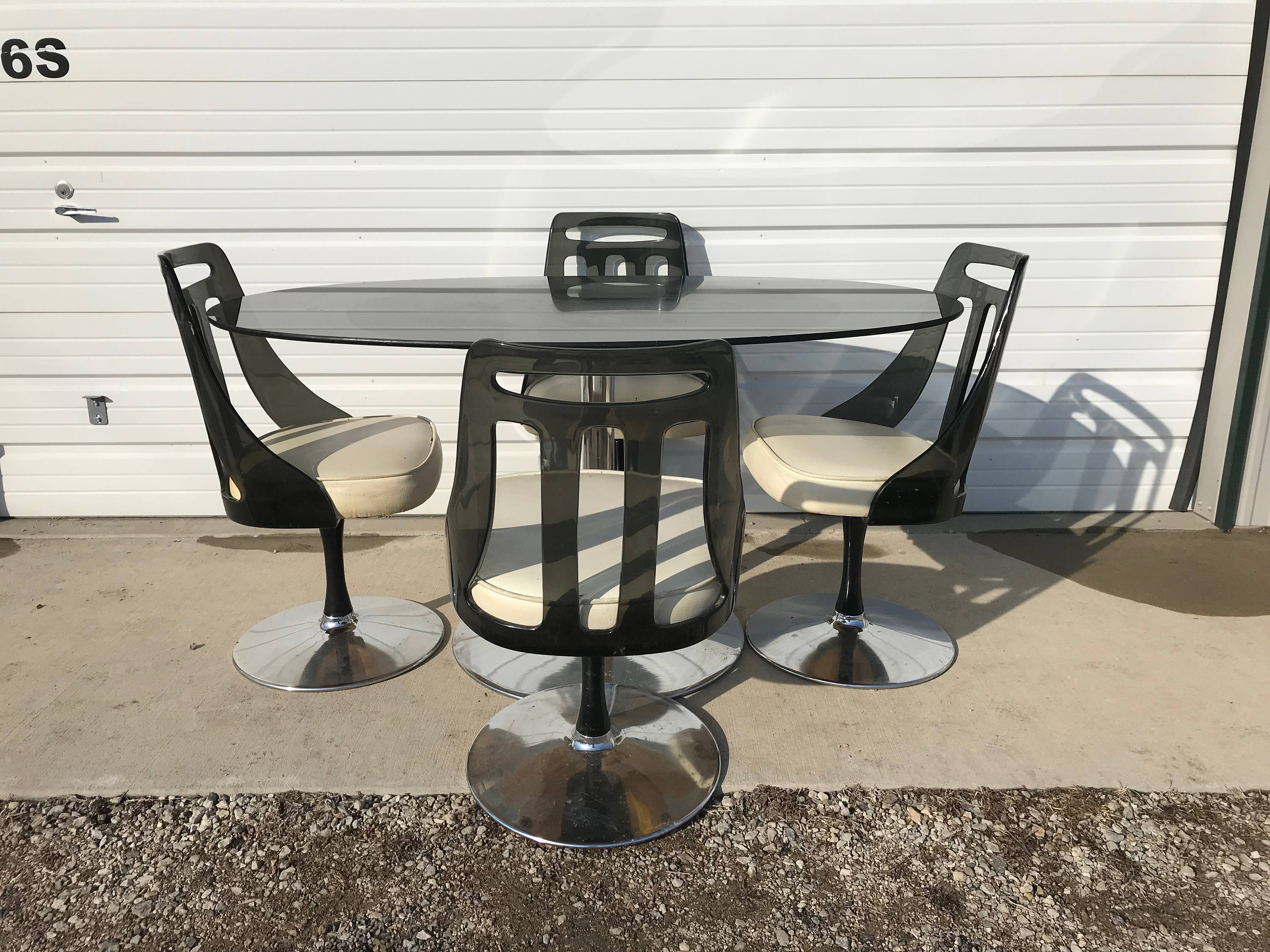 lucite chairs dining room