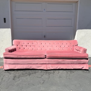 Hollywood regency ソファ　アメリカ　ビンテージ Vintage Hollywood Regency Wooden Settee Sofa – Dolphin