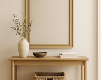 Vintage French Provincial Wall Mirror — Arched Top Ornate Ribbon Garland —CUSTOM PAINT AVAILABLE