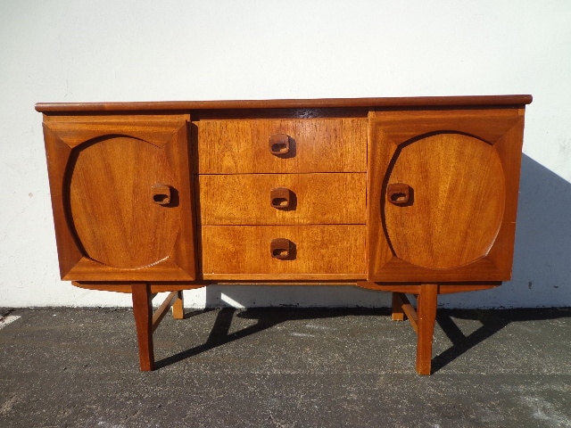Console Mid Century Modern Dresser Danish Style Tv Media