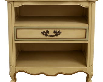 Vintage Drexel French Provincial Nightstand Bedside Table - Custom Paint Avail