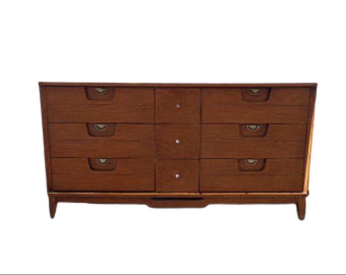 mid century modern changing table