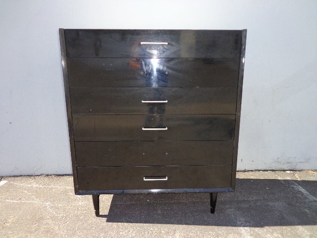 American Of Martinsville Dresser Chest Drawers Mid Century