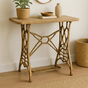 Antique Sewing Table Vanity: Shabby Chic Regency Writing Desk