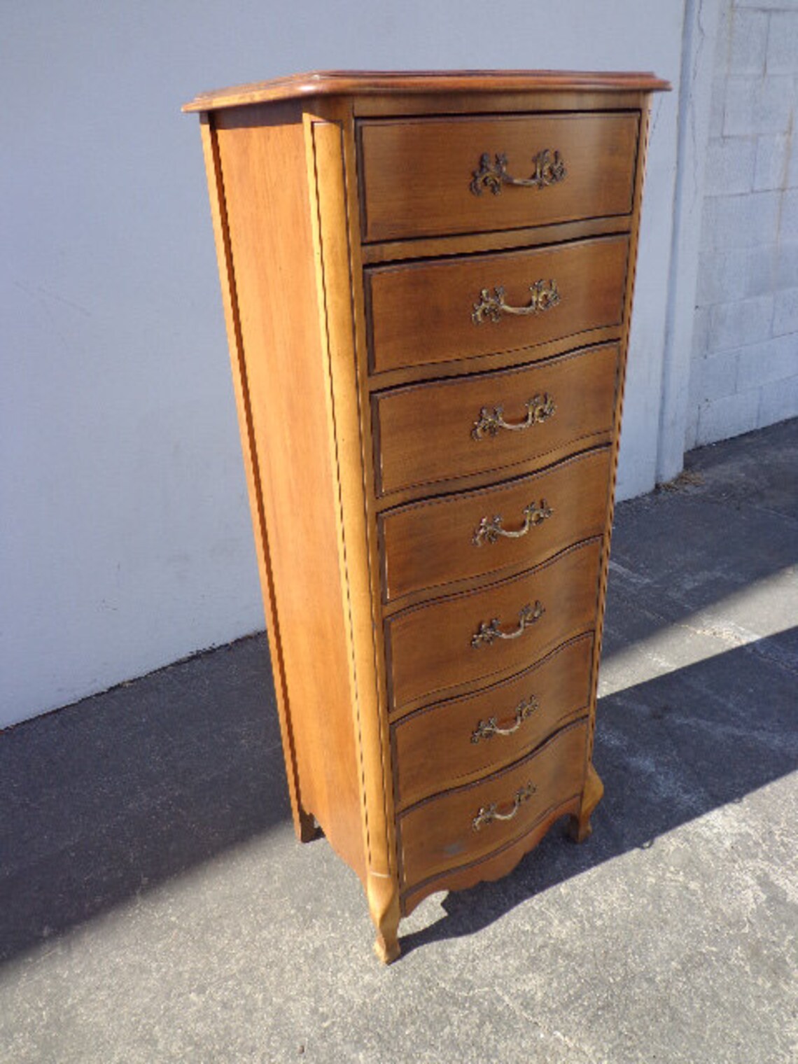 Pretty French Provincial Lingerie Chest Shabby Chic Dresser Etsy