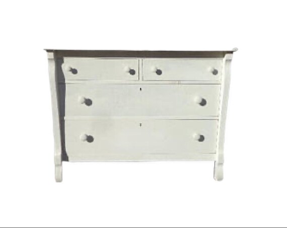 Antique Dresser Chest Of Drawers French Provincial Vintage Etsy