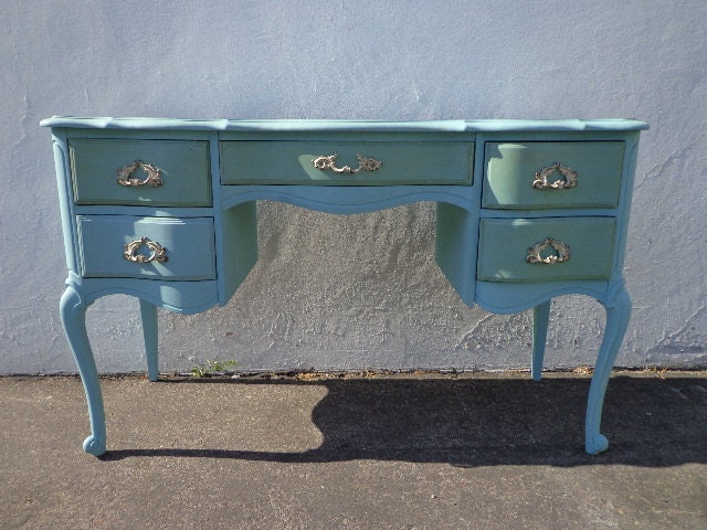 Antique Desk French Provincial Writing Table Vintage Hollywood Antique Desk French Provincial Writing