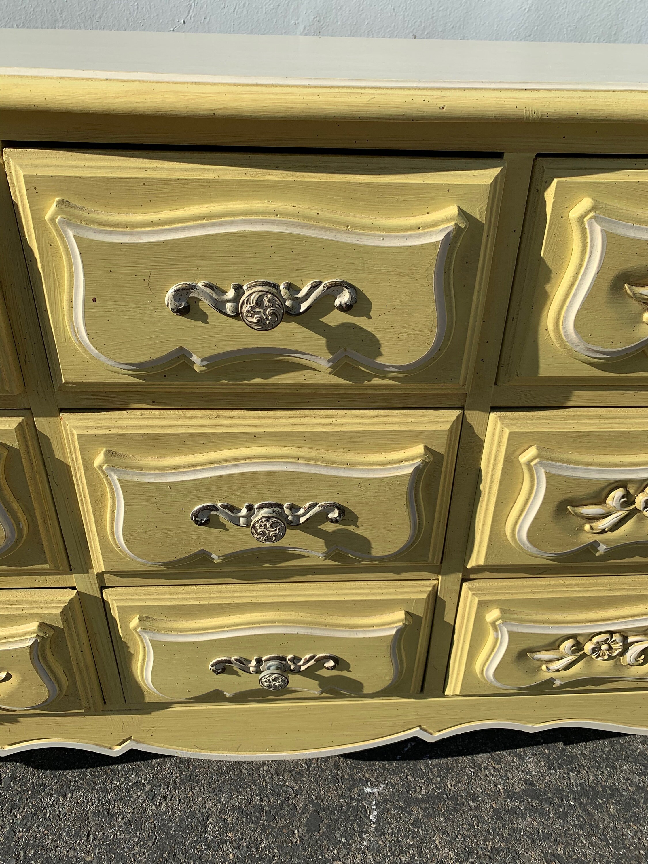 French Provincial Dresser Buffet Tv Stand Console Table Chest of