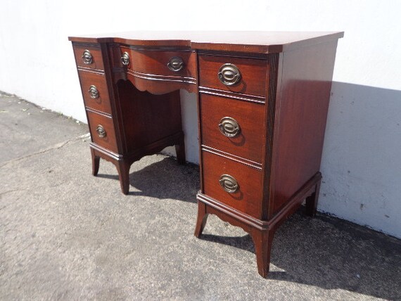 Antique Duncan Phyfe Desk Writing Table Wood Custom Paint Etsy