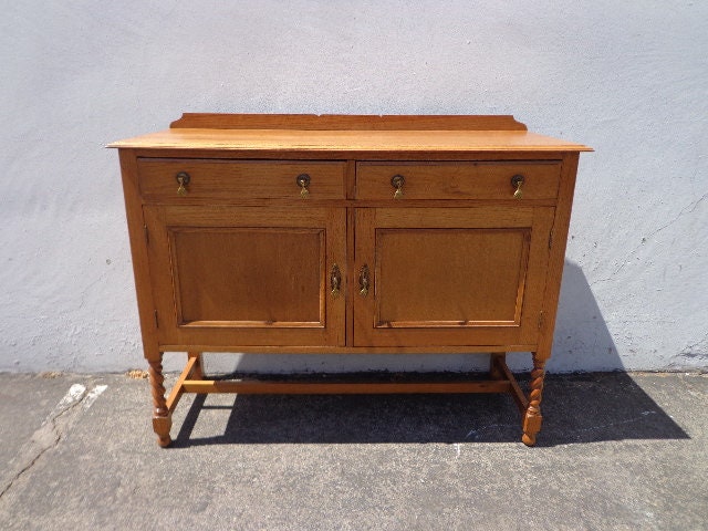 antique buffet cabinet