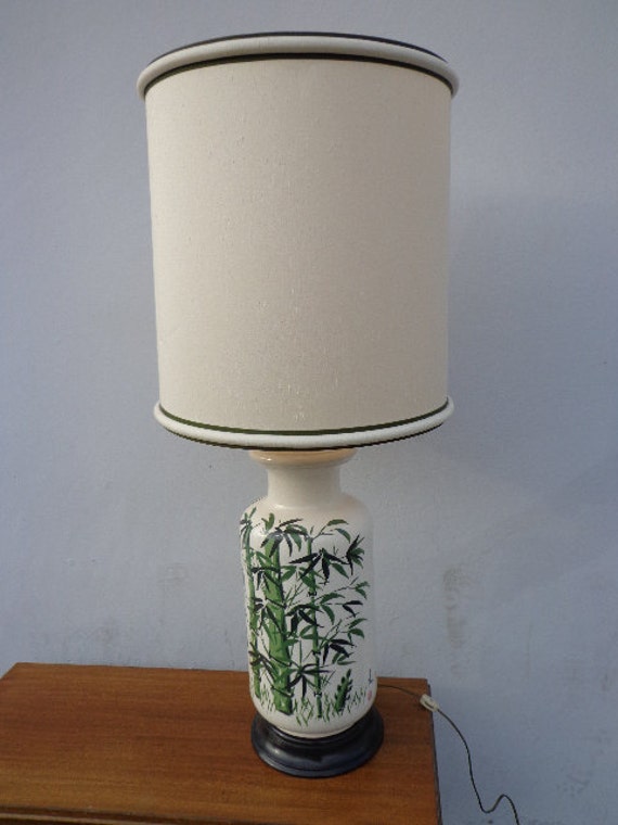 Green chinoiserie lamp best sale