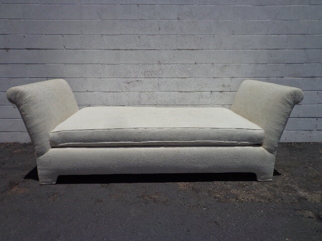 Vintage Daybed Chaise Lounge Settee Loveseat Sofa French