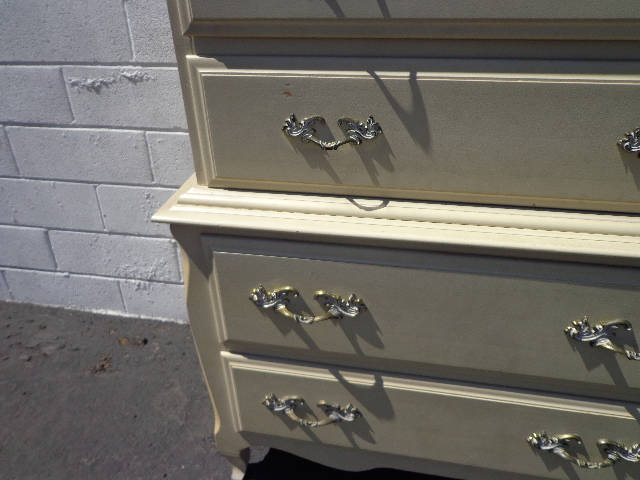 Dresser French Provincial Chest Of Drawers Painted Storage