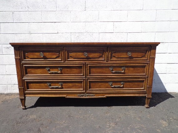 Vintage Regency Drexel Esperanto Dresser Buffet Media Console Etsy