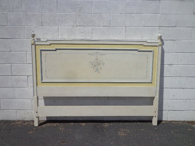 Vintage Headboard French Provincial Bed Queen Size