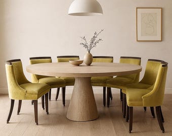 Set of 6 Regency Barrel Dining Chairs | Erwin Lambeth for Tomlinson