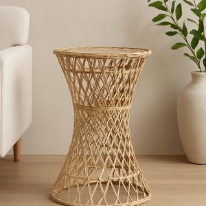 Mid Century Plant Stand Planter Spun Fiberglass image 1