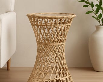 Mid Century Plant Stand Planter Spun Fiberglass