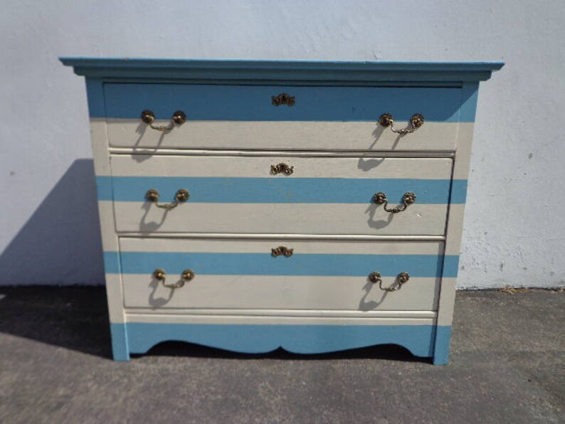 Dresser Antique Chest Of Drawers Nightstand Bedside Table Etsy