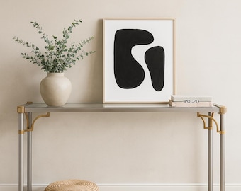 Vintage Chrome & Brass Hollywood Regency Console Table with Glass Top