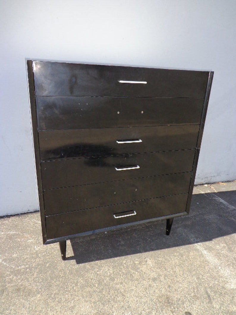 Dresser Chest Drawers American Of Martinsville Mid Century Etsy