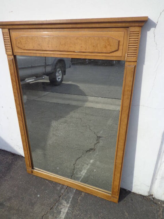 Mid Century Wall Mirror Vanity Bedroom Decor Hollywood Regency Chinoiserie Bohemian Boho Chic Campaign Modern Custom Paint Available