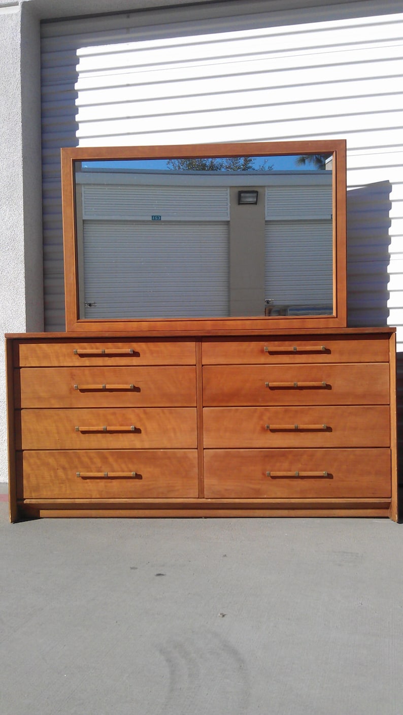 5PC Mid Centurymodern Bedroom Set by Renzo Rutili for Johnson Furniture