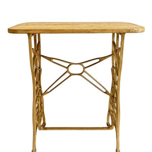 Antique Sewing Table Vanity: Shabby Chic Regency Writing Desk