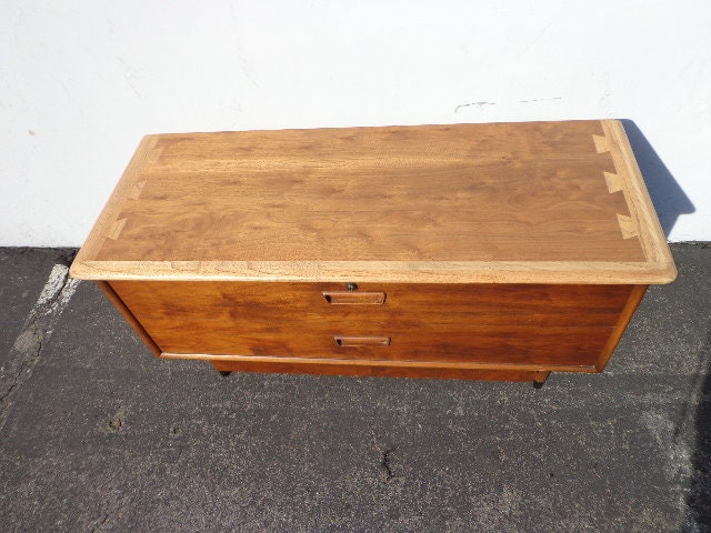 Mid Century Modern Lane Acclaim Chest Coffee Wood Table Dresser