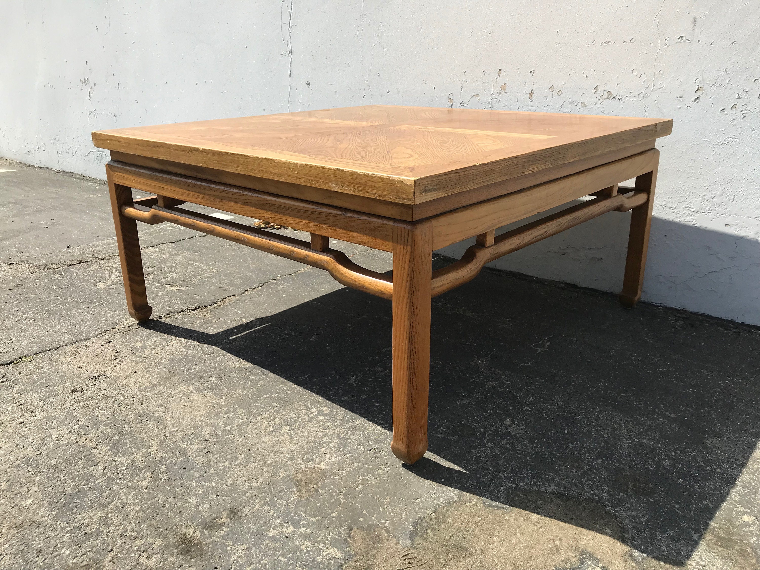 Coffee Table James Mont Inspired Campaign Ming Style Living Room