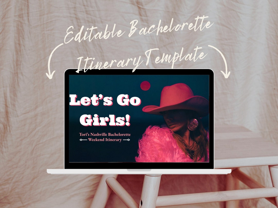 Bachelorette Itinerary Template Powerpoint & Google Slides Compatible Bachelorette Itinerary Template Powerpoint & Google Slides Compatible