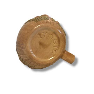 VINTAGE: Ceramic Mushroom Mug Arnel Hand Painted Cottagecore Whimsical Forest Drinking Dining Tea Coffee image 3