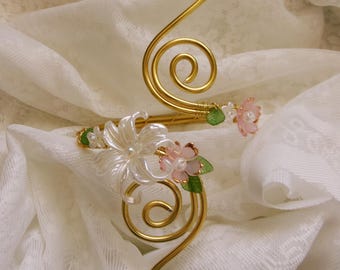 Garden Fairy Whimsical Arm Cuff