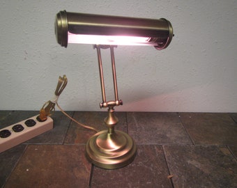 vintage antique brass adjustable piano lamp desk lamp piano light or desk light abp3 - Antique Desk Lamp vintage antique brass adjustable piano lamp desk lamp piano light or desk light abp3 - Antique Desk Lamp