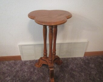 3 Legged Side Table Etsy