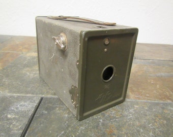 Antique ANSCO AGFA Box Camera early 1900s *