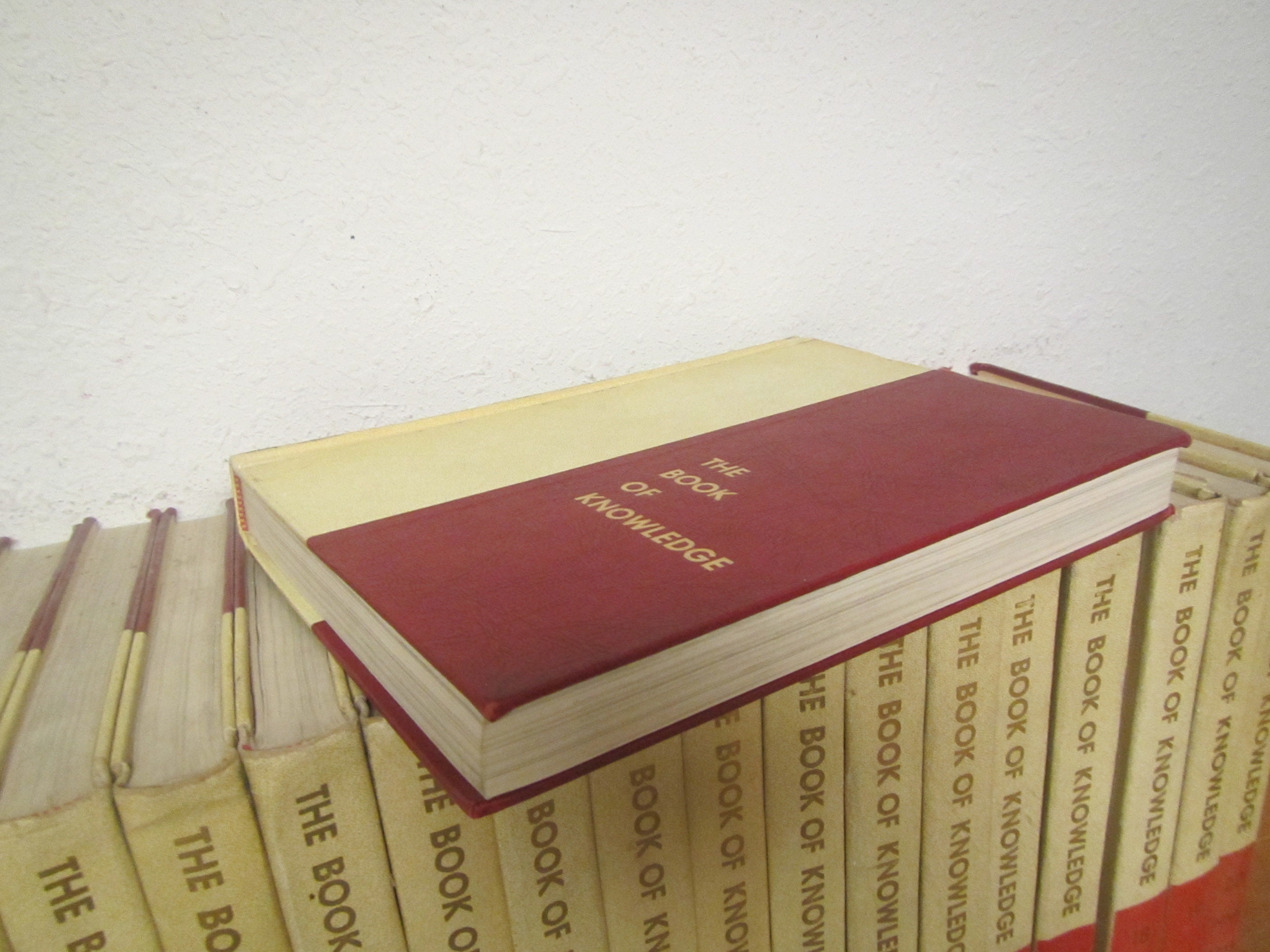 1964 BOOK of KNOWLEDGE Encyclopedia 20 Volume Set A Thru Z