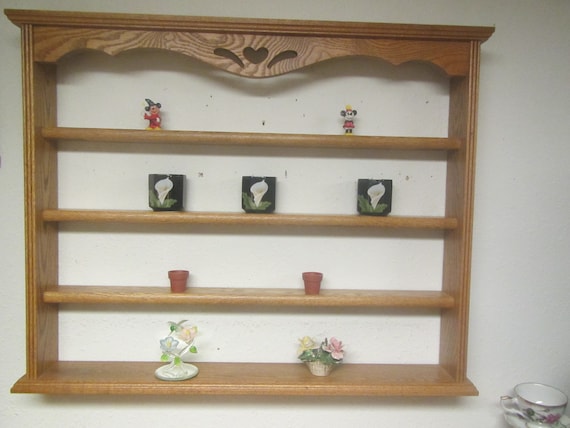 Display Shelves For Collectibles >> Oak 4 Tier Collectibles Wall Shelf Shot Glass Display Rack Etsy Display Shelves For Collectibles >> Oak 4 Tier Collectibles Wall Shelf Shot Glass Display Rack Etsy