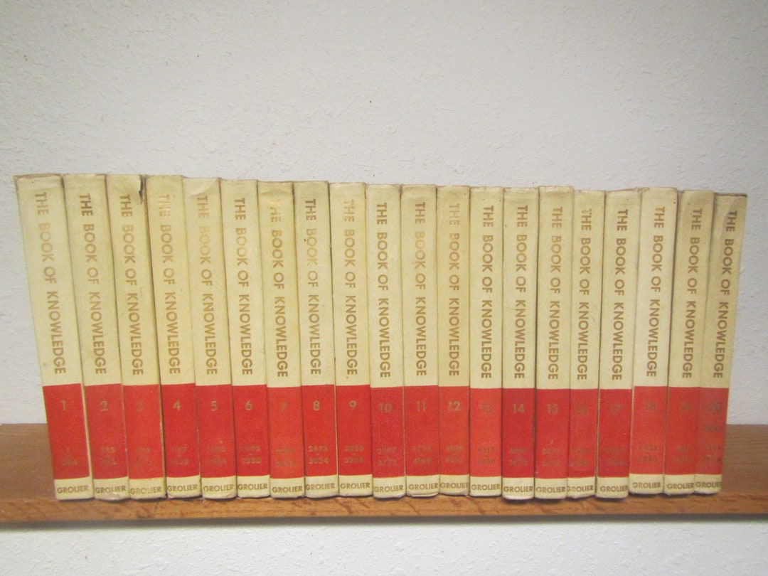 The book of knowledge　全20巻　セット　1964年出版 1964 BOOK of KNOWLEDGE Encyclopedia 20 Volume Set A Thru Z