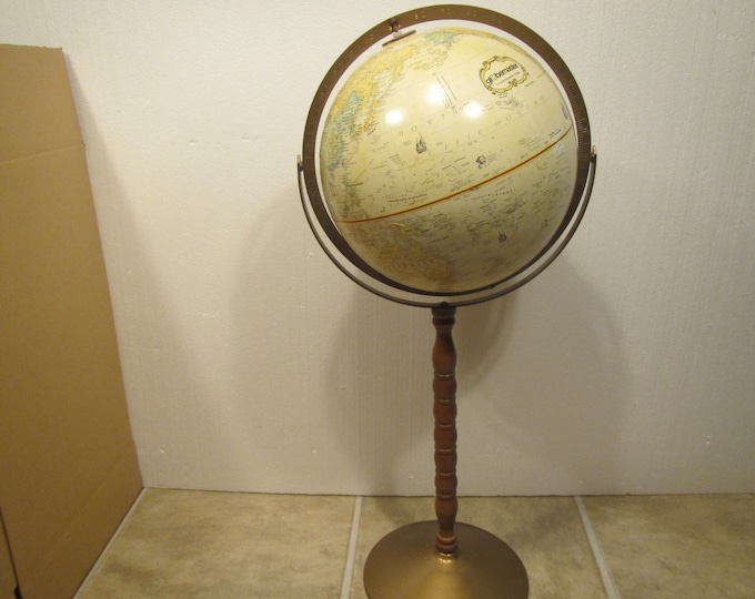 Replogle Globemaster Series Globe on Floor Stand Raised Topography 12
