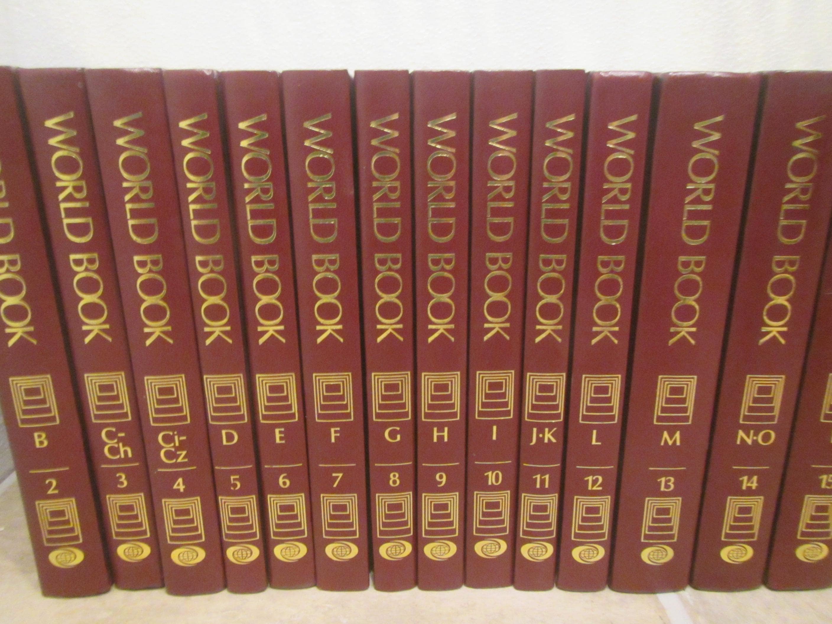 World Book Encyclopedias 1994 - Etsy