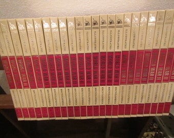 1978 World War II Encyclopedia 24 Volume Set ; volumes 1 thru 24  , World War II reference books , W W II *** Free Shipping ***