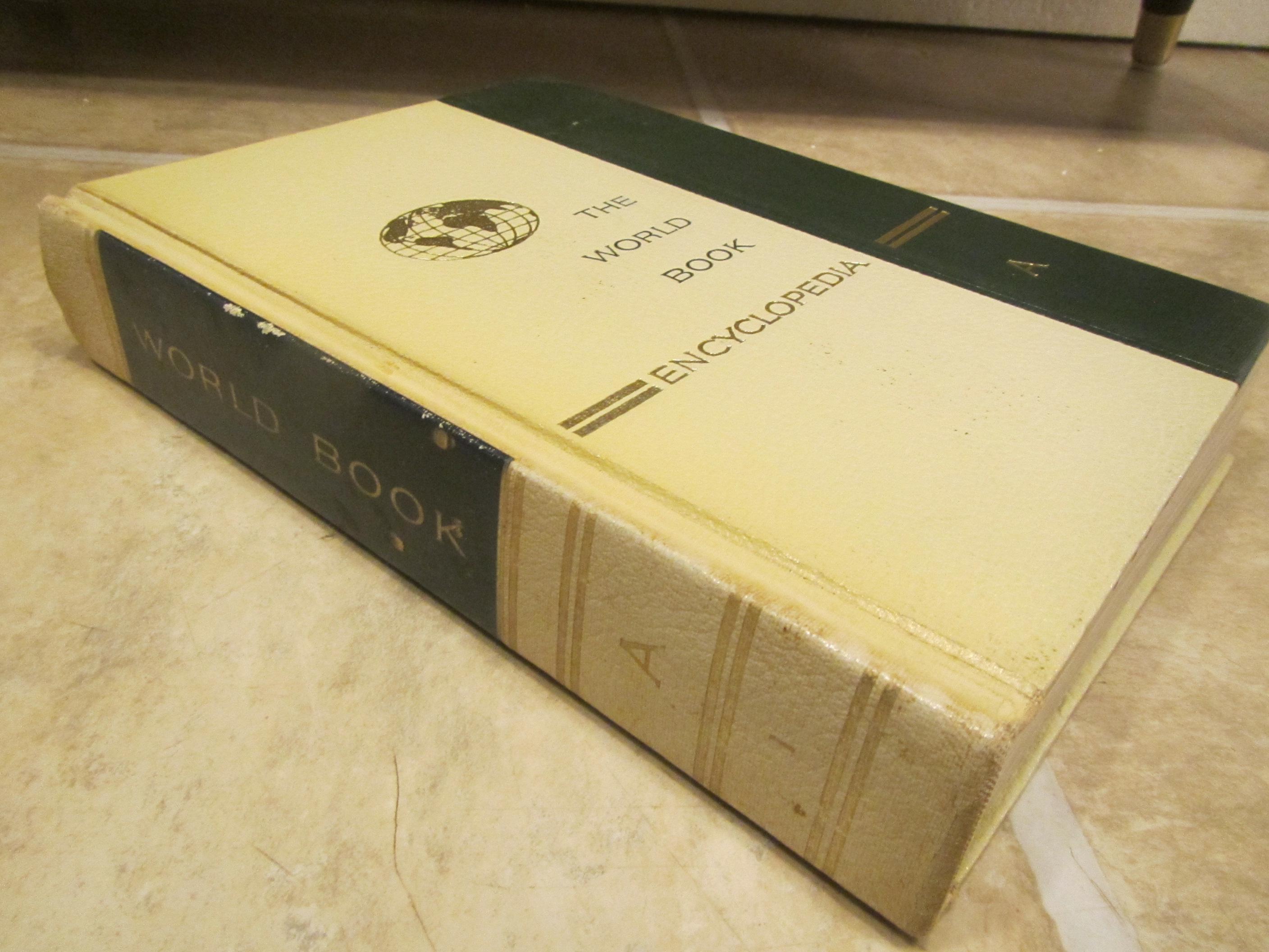 1969 Set of 19 of the 20 WORLD BOOK ENCYCLOPEDIA Set, A Thru