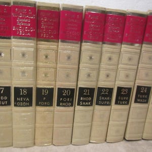 1967 World Book Encyclopedia Set - Etsy